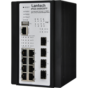 foto Switches Ethernet industriales con protección de anillo ITU G.8032.